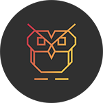 logo de l'agence web de Lyon : La chouette agence